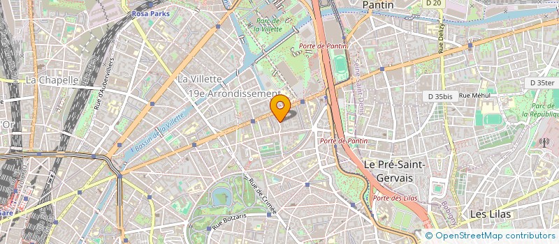 localisation de l'entreprise GAUDIN SEGUNDO  PARIS