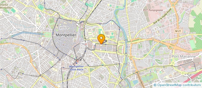 localisation de l'entreprise GAUDINNERS à MONTPELLIER