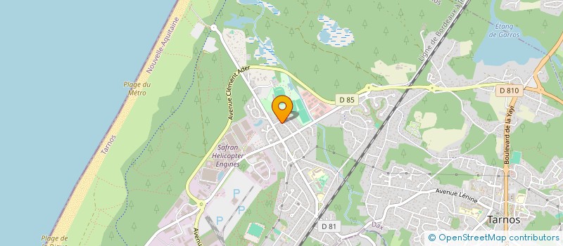 localisation de l'entreprise GAUDIO TECH CONSULTING  TARNOS