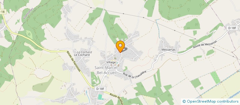 localisation de l'entreprise GAUDRIAULT INVEST  SAINT-MARCEL-BEL-ACCUEIL