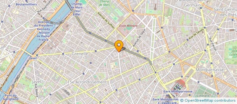 localisation de l'entreprise GAUDRION  PARIS