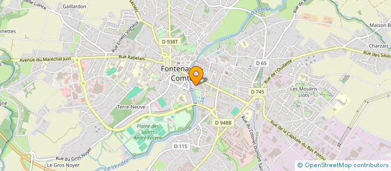 localisation de l'entreprise GAUDUCHON  DOIX LES FONTAINES