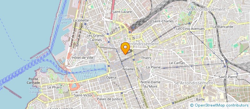 localisation de l'entreprise GAUFFINET INDIVISION à MARSEILLE