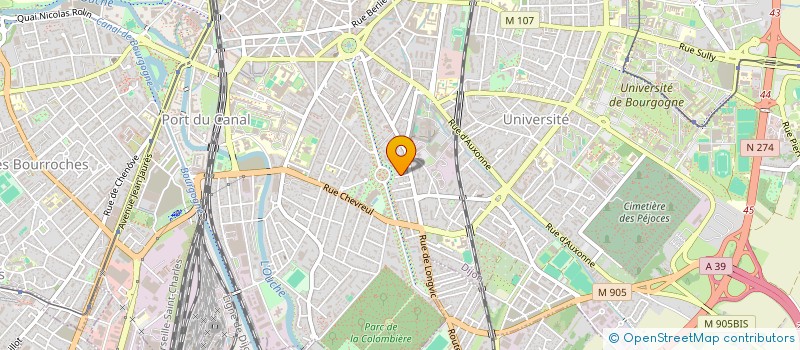 localisation de l'entreprise GAUHAR à DIJON