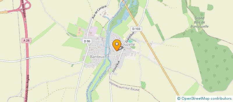 localisation de l'entreprise GAUHOU à BANTOUZELLE