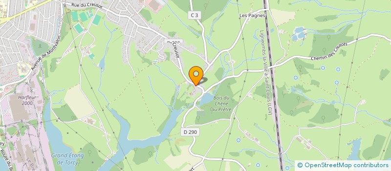 localisation de l'entreprise GAULE DU BREUIL  LE BREUIL