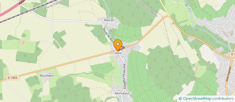 localisation de l'entreprise GAULLIER FRANCK  ESSOMES-SUR-MARNE