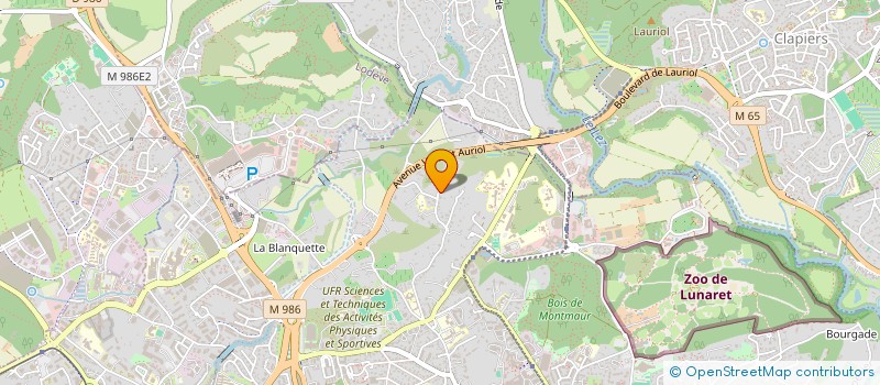 localisation de l'entreprise GAULOIS ELAGAGE ET ENTRETIEN DE JARDIN  MONTPELLIER