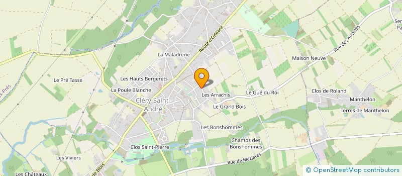 localisation de l'entreprise GAULT NICOLAS à CLERY-SAINT-ANDRE