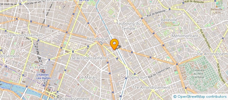 localisation de l'entreprise GAULTIER & ASSOCIES  PARIS