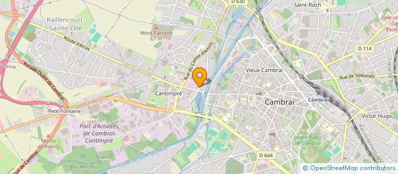 localisation de l'entreprise GAULUPEAU RESTAURATION  AUBIGNE-RACAN