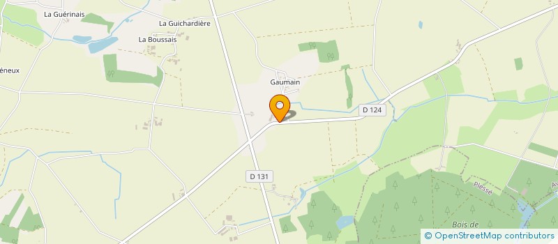localisation de l'entreprise GAUMAIN SARRAN à AVESSAC