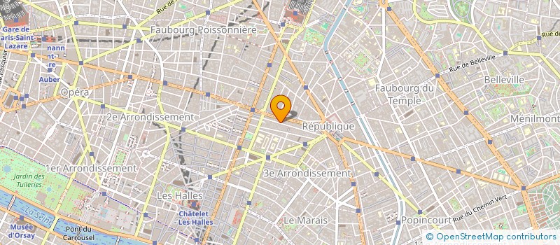 localisation de l'entreprise GAUMET ET CIE  PARIS