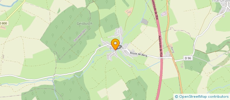 localisation de l'entreprise GAUPP FABIEN  BURBACH