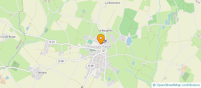 localisation de l'entreprise GAURIAU  FAYMOREAU