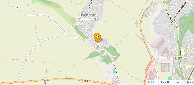 localisation de l'entreprise GAUSILE  CREGY-LES-MEAUX