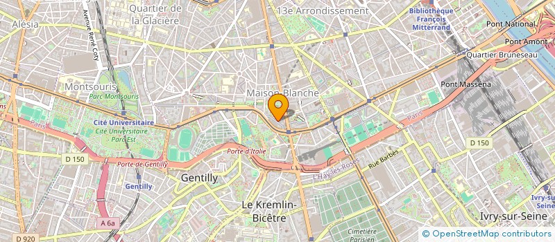 localisation de l'entreprise GAUSS  PARIS