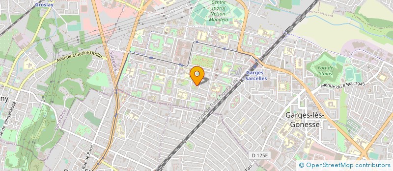 localisation de l'entreprise GAUSSMSQUARE à SARCELLES