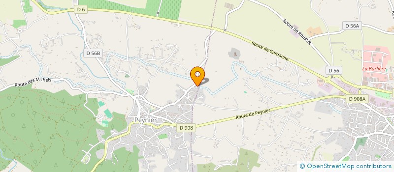 localisation de l'entreprise GAUTANE 2017  ROUSSET