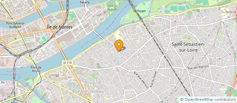 localisation de l'entreprise GAUTECHNOLOGIES  SAINT-SEBASTIEN-SUR-LOIRE