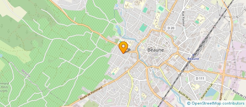 localisation de l'entreprise GAUTHERON D'ANOST à BEAUNE