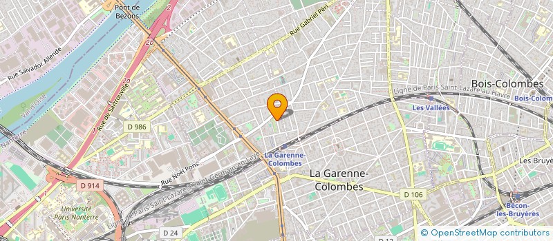 localisation de l'entreprise GAUTHIER 36 SCI à COLOMBES