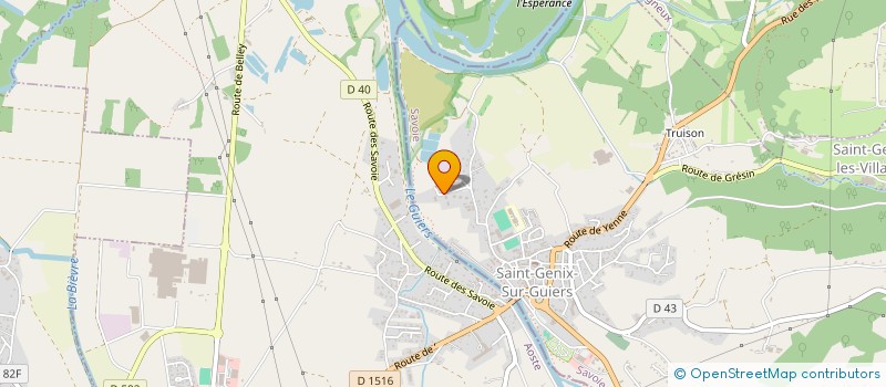 localisation de l'entreprise GAUTHIER à SAINT-GENIX-LES-VILLAGES