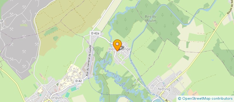 localisation de l'entreprise GAUTHIER  FRAQUELFING