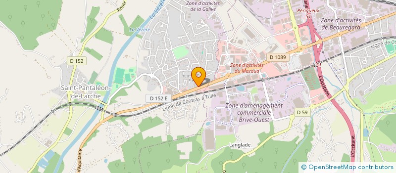 localisation de l'entreprise GAUTHIER ALTIS  SAINT-PANTALEON-DE-LARCHE