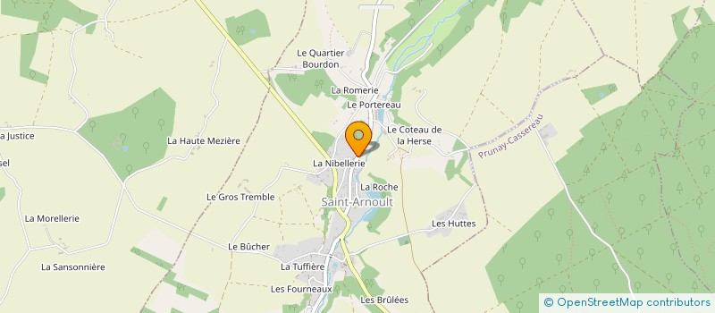 localisation de l'entreprise GAUTHIER CL à SAINT-ARNOULT