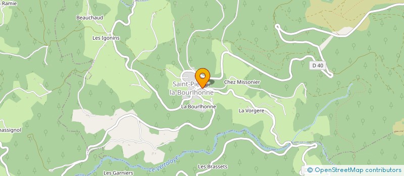 localisation de l'entreprise GAUTHIER FILS à VERTOLAYE