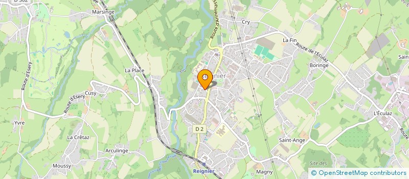localisation de l'entreprise GAUTHIER INDIVISON à REIGNIER-ESERY