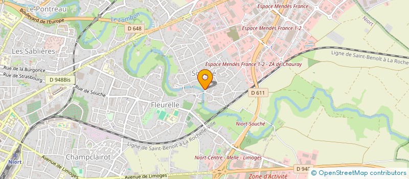 localisation de l'entreprise GAUTHIER INGENIERIE à NIORT