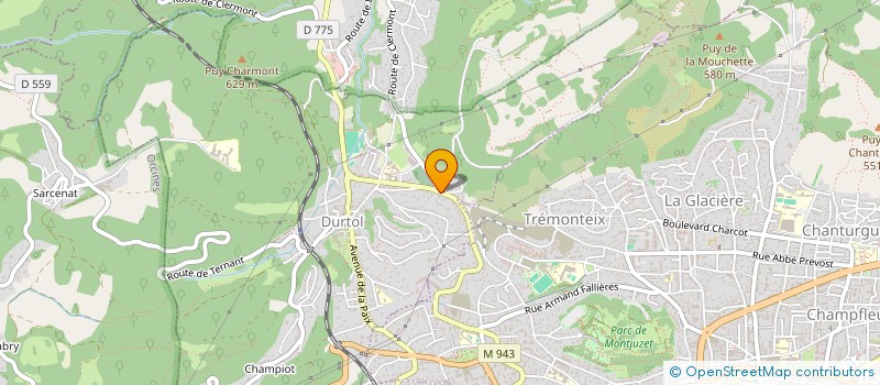 localisation de l'entreprise GAUTHIER KLOECKNER VIVIER  DURTOL