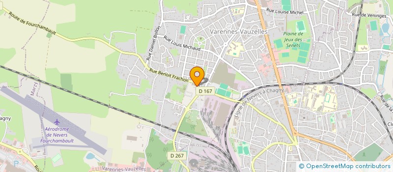 localisation de l'entreprise GAUTHIER LOCATION TOURISME  VARENNES-VAUZELLES