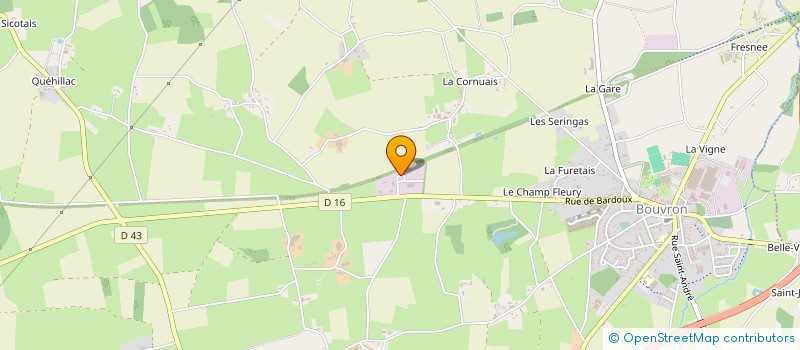 localisation de l'entreprise GAUTHIER MACONNERIE à BOUVRON