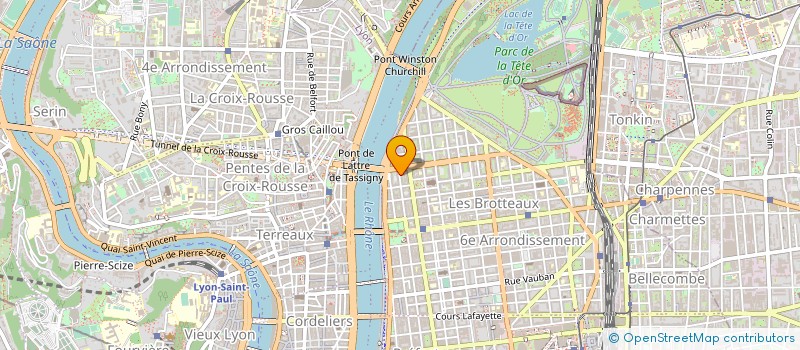 localisation de l'entreprise GAUTHIER MICHAEL GROUPE  LYON