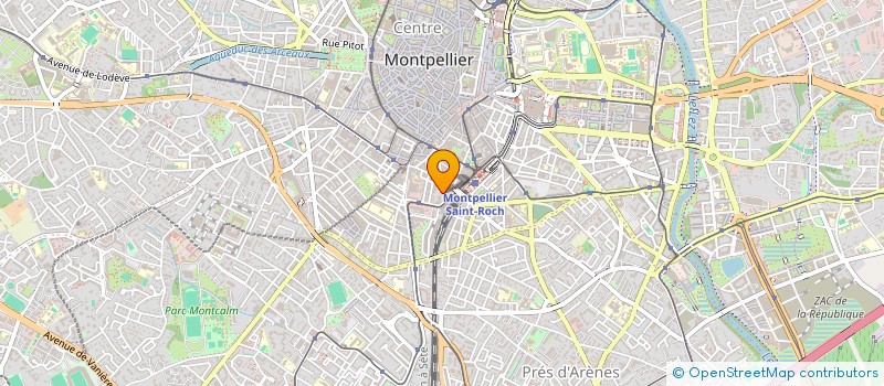 localisation de l'entreprise GAUTHIER QUEROL INDIVISION à MONTPELLIER