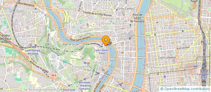 localisation de l'entreprise GAUTHIER ROGER  LYON