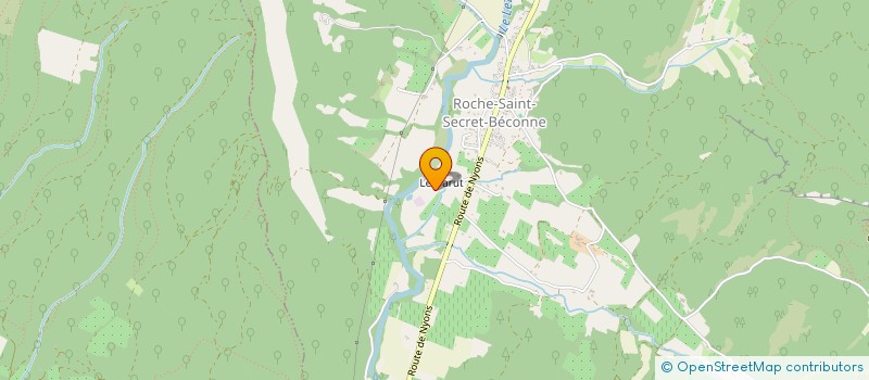 localisation de l'entreprise GAUTHIERPRO  ROCHE-SAINT-SECRET-BECONNE