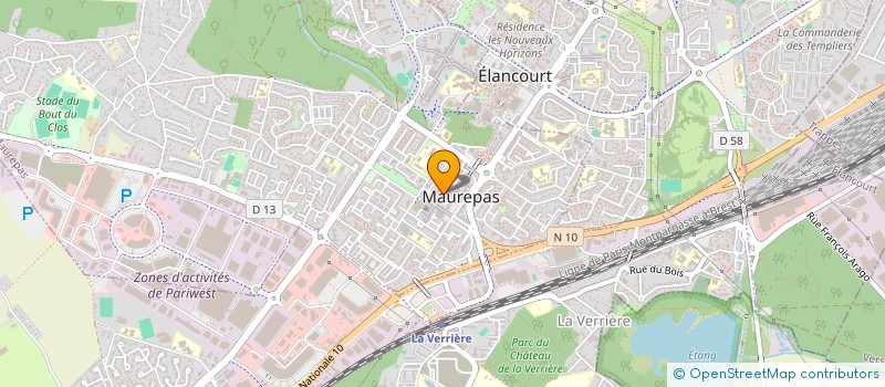 localisation de l'entreprise GAUTHIERRY à MAUREPAS