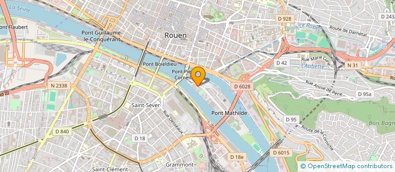 localisation de l'entreprise GAUTHIEZ-ALEPEE à ROUEN