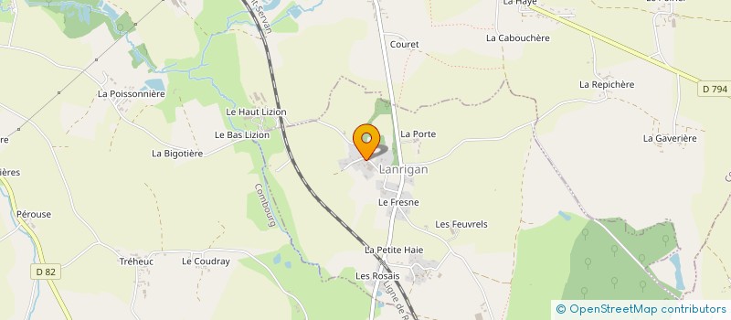 localisation de l'entreprise GAUTHIMMO  BONNEMAIN