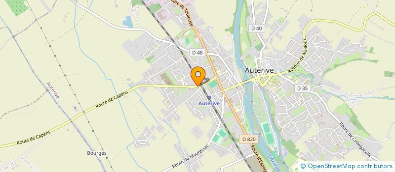 localisation de l'entreprise GAUTIE RAIMOND BARLATIER IMMOBILIER  AUTERIVE