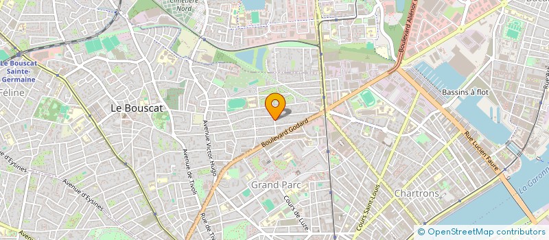 localisation de l'entreprise GAUTIER 110  LE BOUSCAT