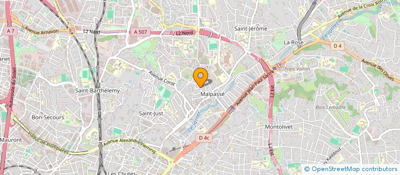 localisation de l'entreprise GAUTIER 15 à MARSEILLE