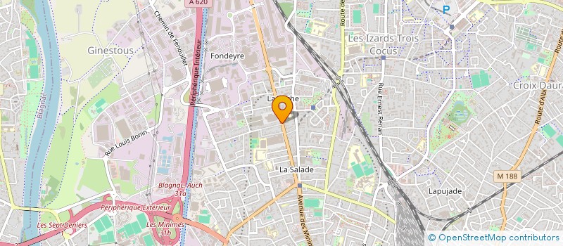 localisation de l'entreprise GAUTIER à TOULOUSE
