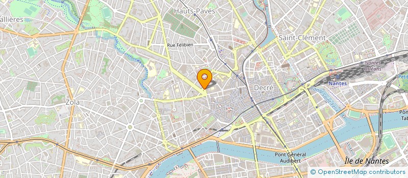 localisation de l'entreprise GAUTIER à NANTES