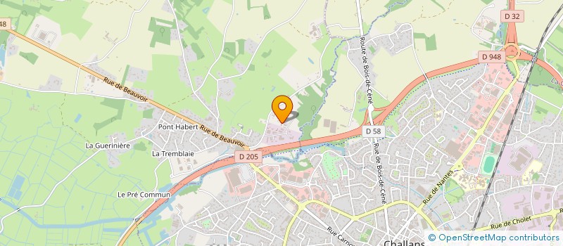 localisation de l'entreprise GAUTIER à SALLERTAINE