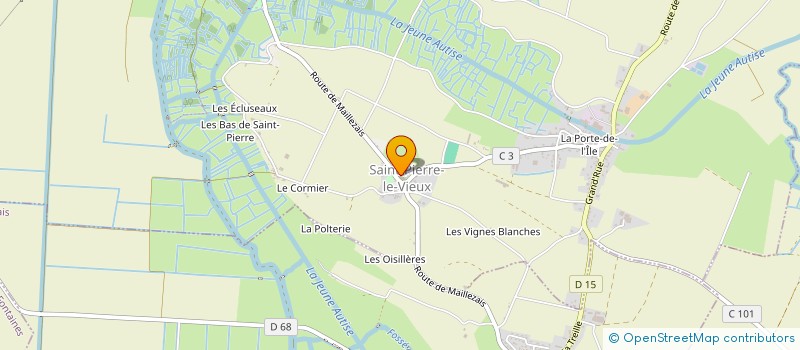 localisation de l'entreprise GAUTIER  SAINT-PIERRE-LE-VIEUX